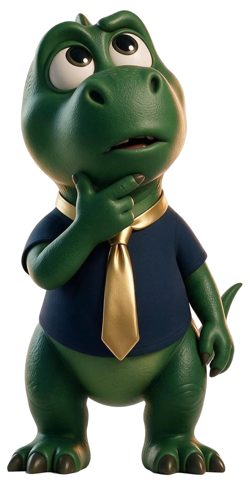 Rexy pensando